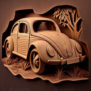 3D модель Volkswagen Beetle A5 (STL)